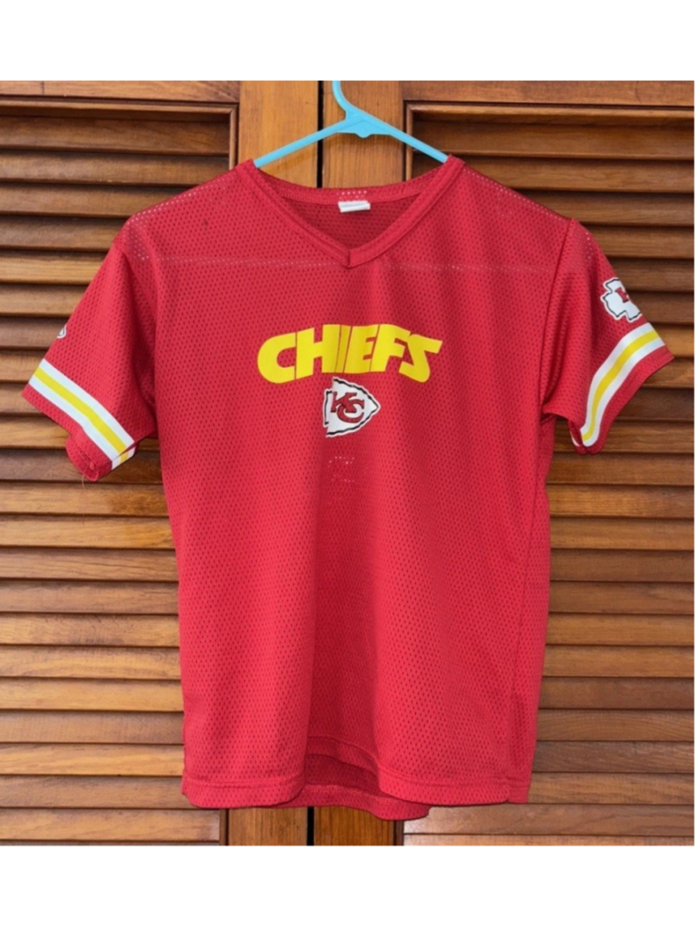 Kansas City Chiefs Franklin Red Youth Jersey Size Medium